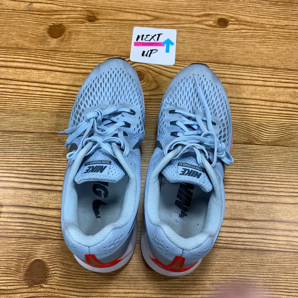 *SOLD* Nike Zoom Pegasus 34 Ice Blue Running Shoe - Picture 10 of 11